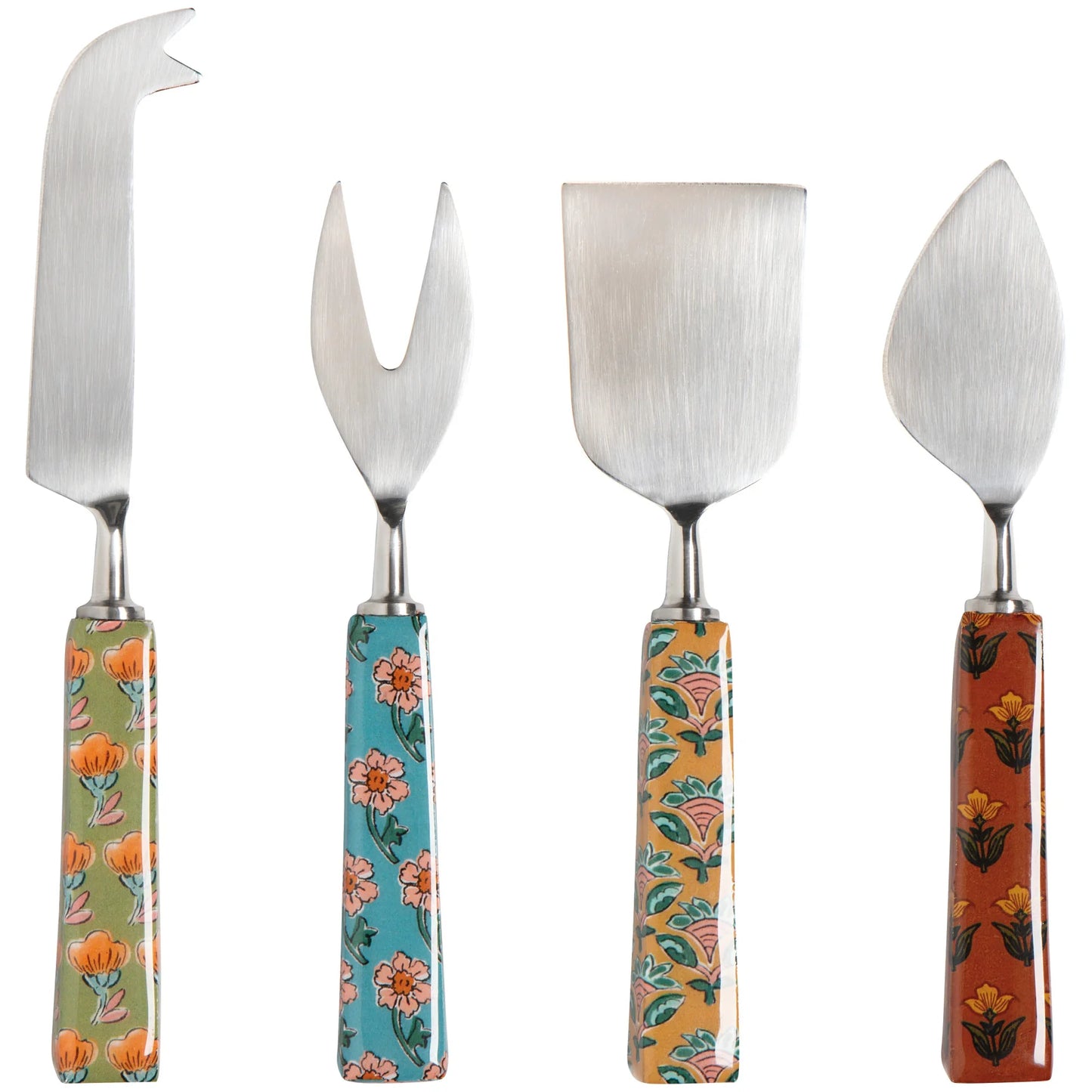 Mosaic Cheese Knives | Set of 4