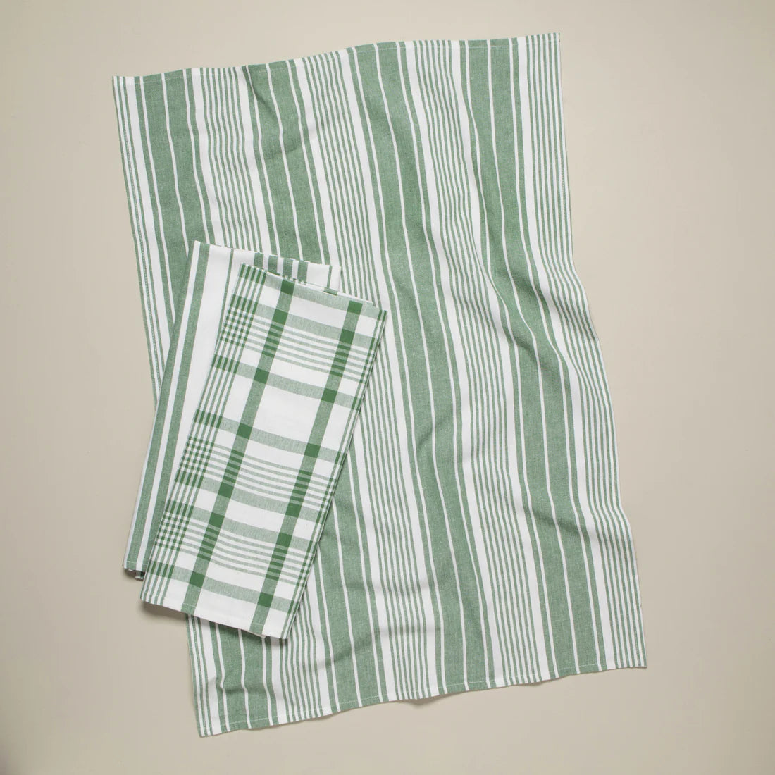 Elm Green Jumbo Dishtowels | Set of 3