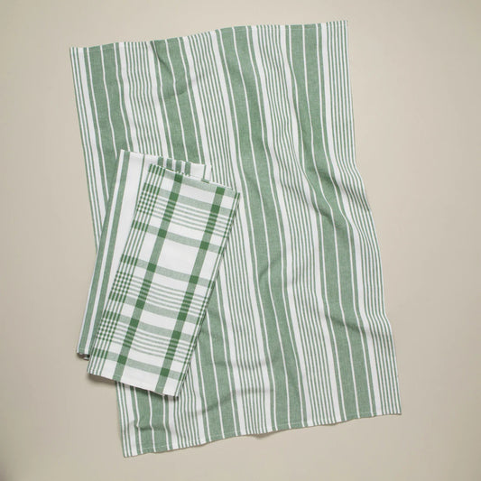 Elm Green Jumbo Dishtowels | Set of 3